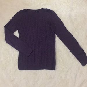 Talbots cable knit sweater